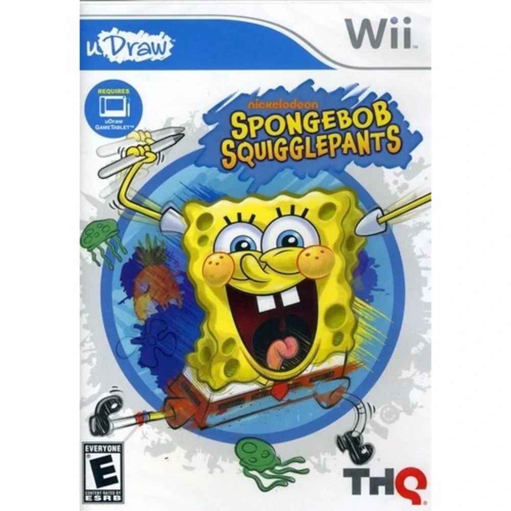 Spongebob‎ Squigglepants (Udraw) - Nintendo Wii